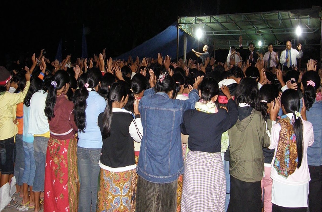 ICM night crusade meeting in Indonesia