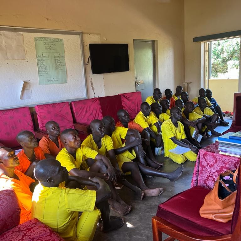 Students in Arua Prison