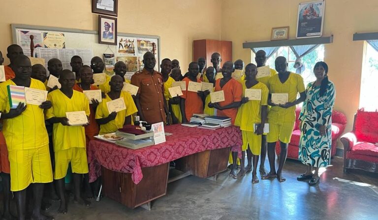 Arua Prison - Completion of Studies