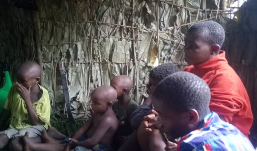 ICM - Congo Pygmy Village - Playing the Jesus Film