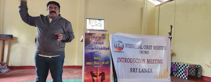 Pastor Meeting introducing ICM at Linthula Estate, conducted by Rev Suhin