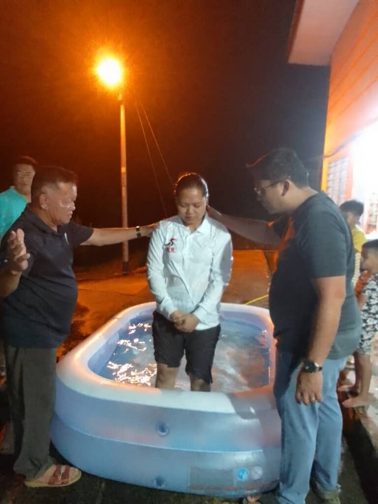 Short-Term Mission Trip to Roban 17-18 Feb 2024 - Baptism