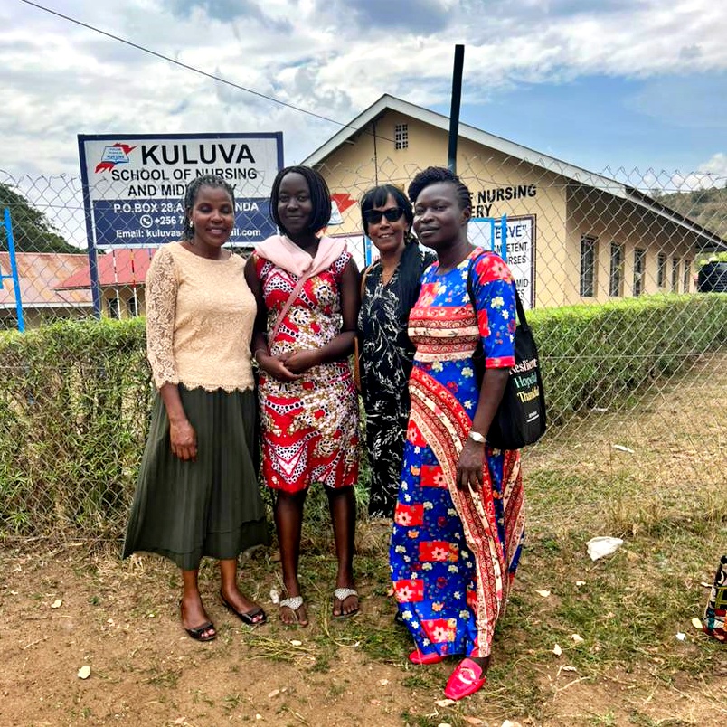 Pastor Pooshani and her lady Team