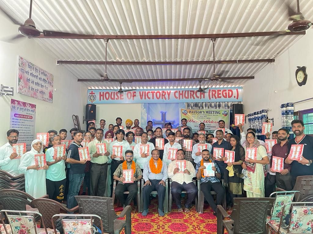 Introducing ICM Program with Pastors from various places