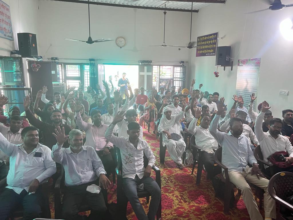 Introducing ICM Program with Pastors from various places