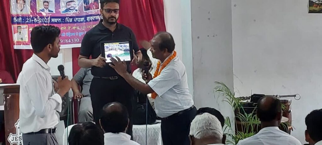 Introducing ICM Program with Pastors from various places