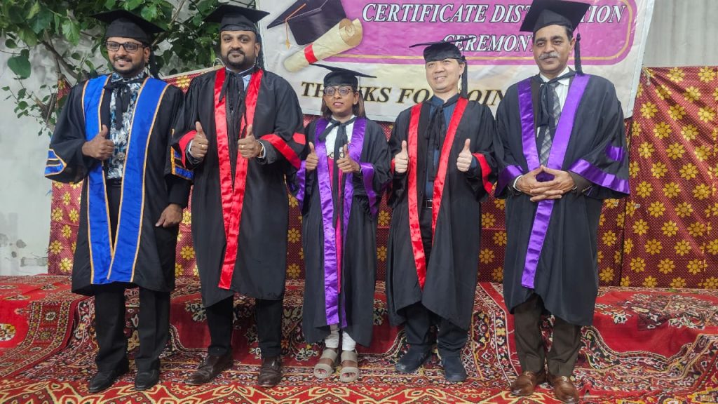 Delegates Team to attend the Graduation Ceremony in Pakistan