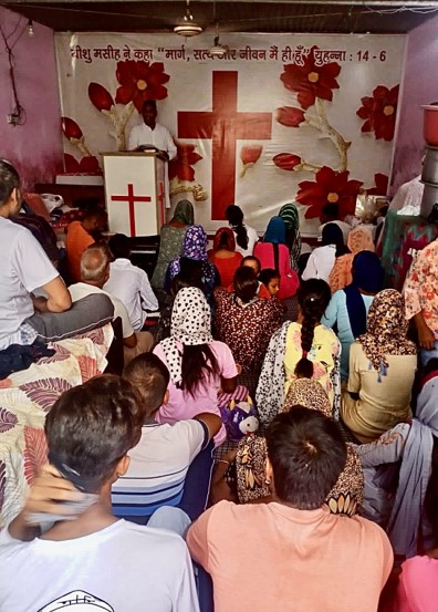 Ps Resham at New Jerusalem Church started the BSIB Classes with nearly 15 students
