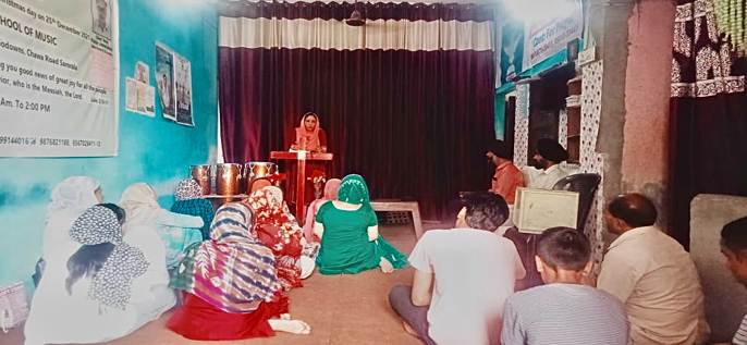 Ps Sunita from Heaven Church, 15 students had registered for the Module 1 class