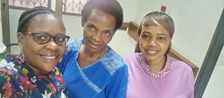 Grace and Team ministering to patients