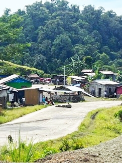 Mountains in Manobo , Mindanao