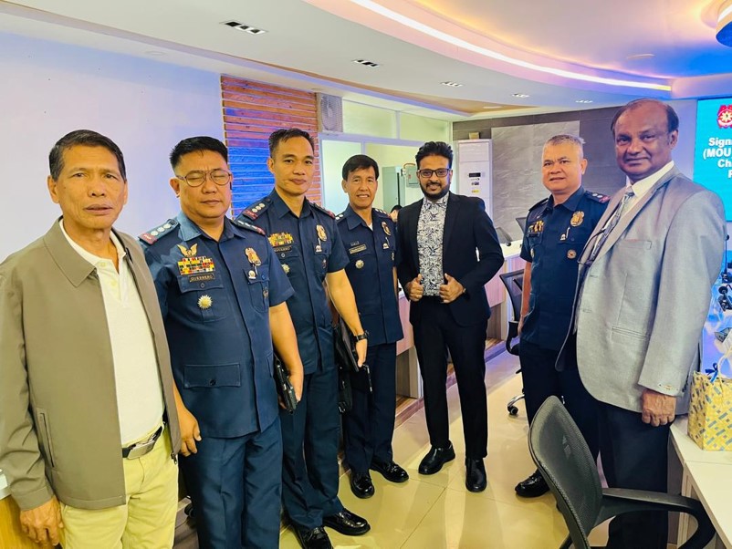 MOU signing between ICM and the Philippine National Police