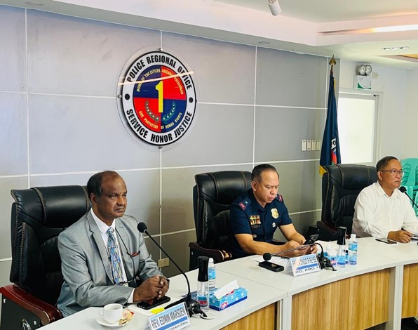MOU signing ceremony at the Philippines National Police