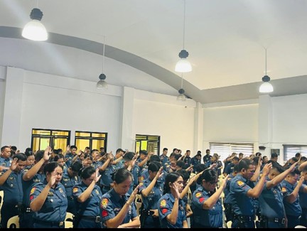 PNP Officers responding to the call