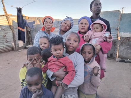 Door to door evangelism in the Shack Community
